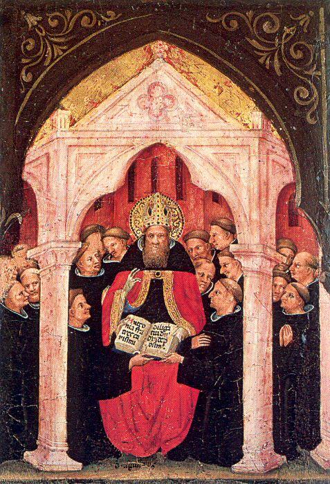 Pietro, Nicolo di Scenes from the Legend of Saint Augustine: 11 Germany oil painting art